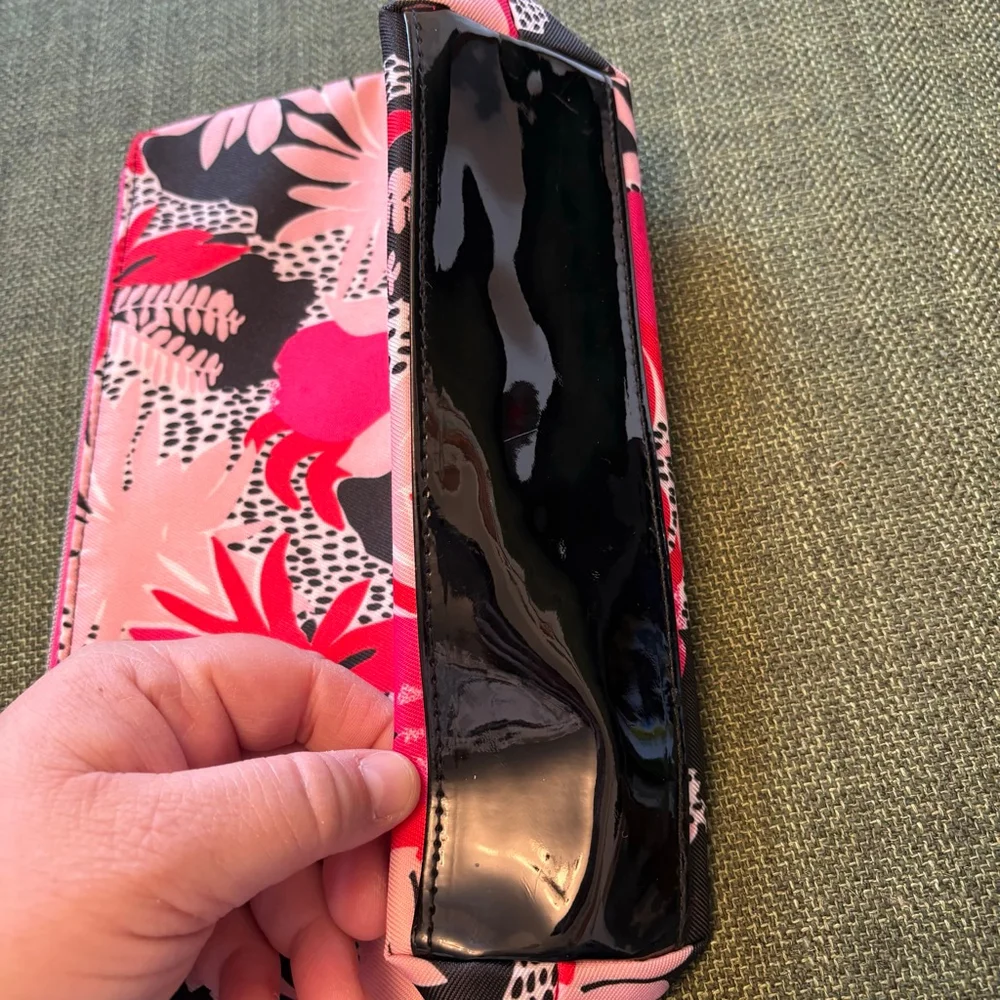 Lancôme Paris Limited Edition Pink Floral Toiletry Travel Bag